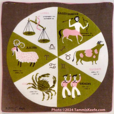 Wheel of the Zodiac II, Brown